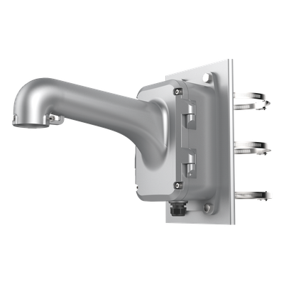 [DS-1604ZJ-BOX-POLE-P] Montaje de Pared con Caja de Conexión y Montaje en Poste para Domos PTZ 